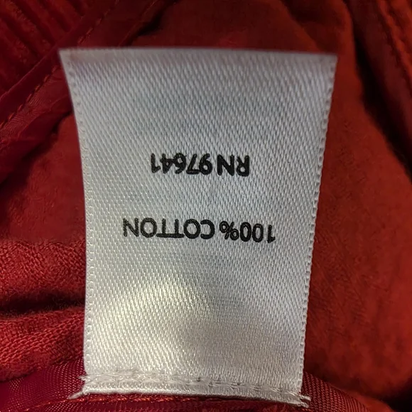 J. Jill Women's Red Corduroy Swing Jacket Size XS - Picture 6 of 8